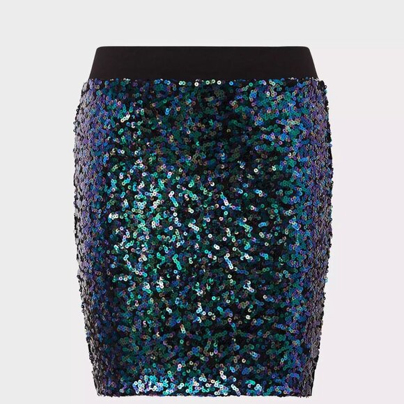 Torrid Mini Sequin Skirt - Picture 8 of 8